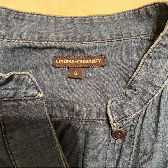 - Citizens of Humanity “Corrine “ button half down made in USA size S - Picture 7 of 7